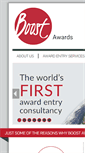 Mobile Screenshot of boost-awards.com